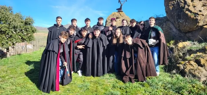 EN FOTOS | Como marca la tradici&oacute;n 'Los Zarrones' salen a las calles de Borobia para celebrar su Carnav