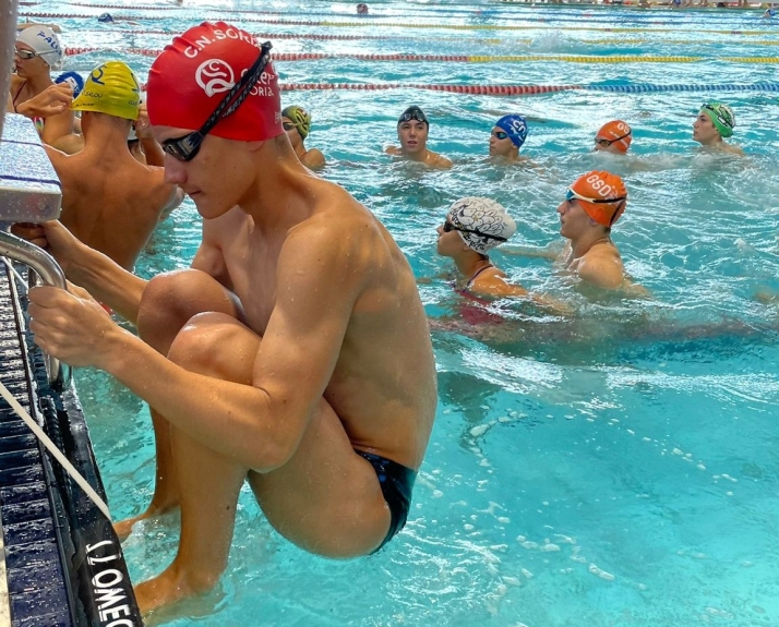 El futuro de la natación tiene nombre y apellidos: A sus 16 años bate el récord de Soria 