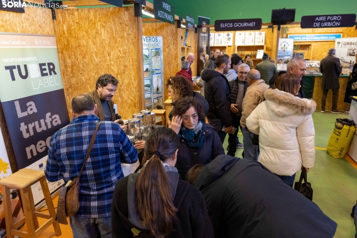 GALER&Iacute;A | Abejar inaugura su XXI Feria de la Trufa bajo la atenta mirada de cientos de personas