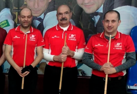 El Regional de billar a tres bandas se dirime en Soria