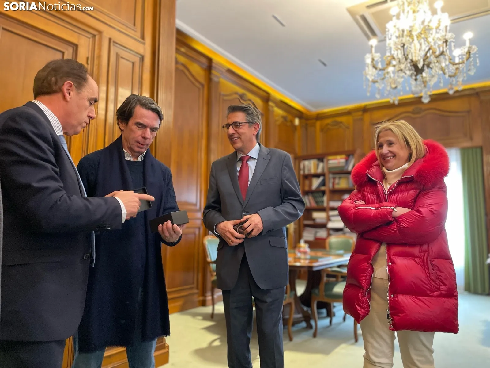 Foto 7 - Jos&eacute; Mar&iacute;a Aznar visita Soria