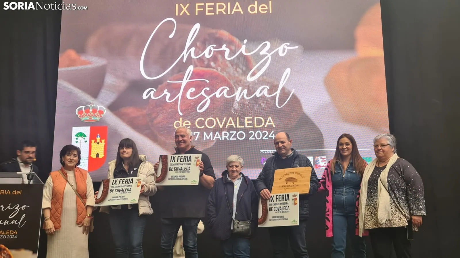Ganadores del concurso del mejor chorizo del mundo. /SN