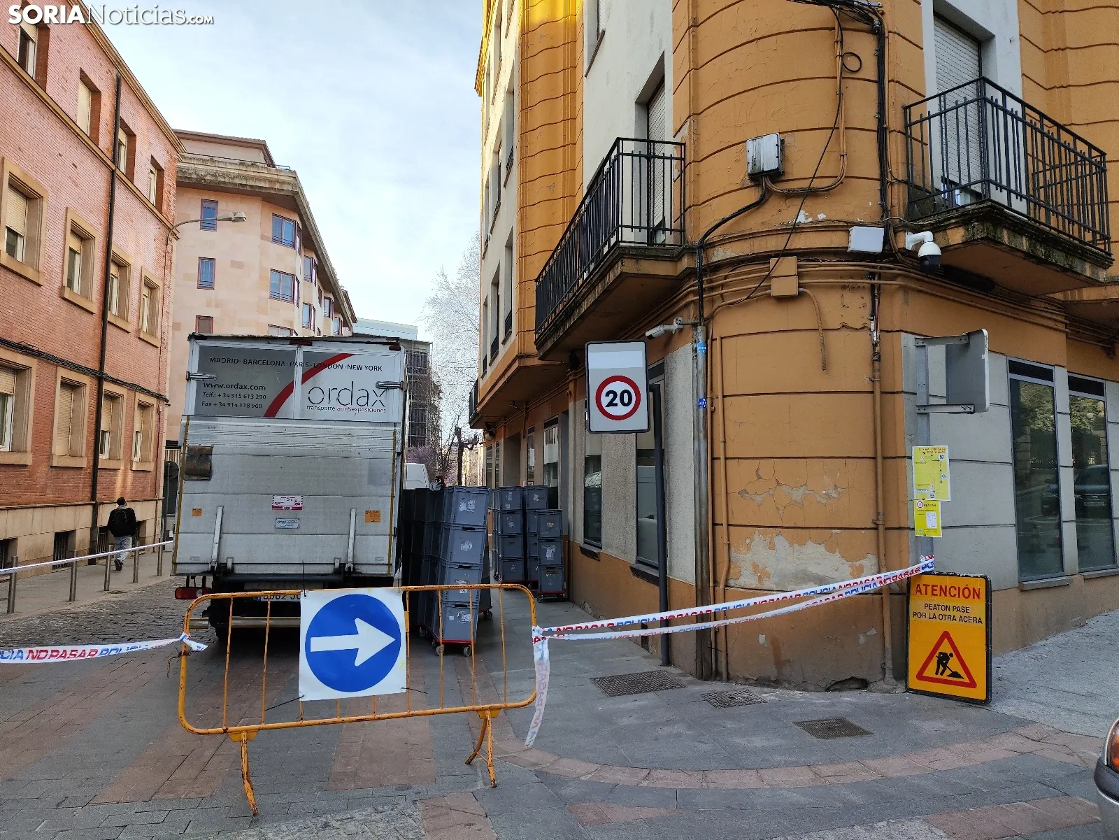 Foto 2 - La Polic&iacute;a Nacional comienza su mudanza en Soria: Traslado de la comisar&iacute;a inminente