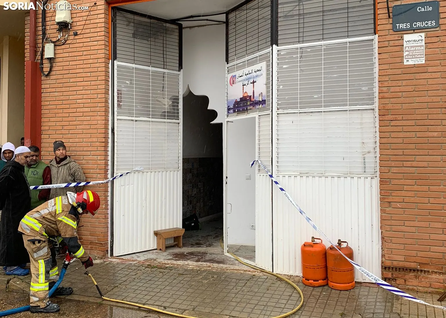 Una imagen del lugar del incendio. /SN