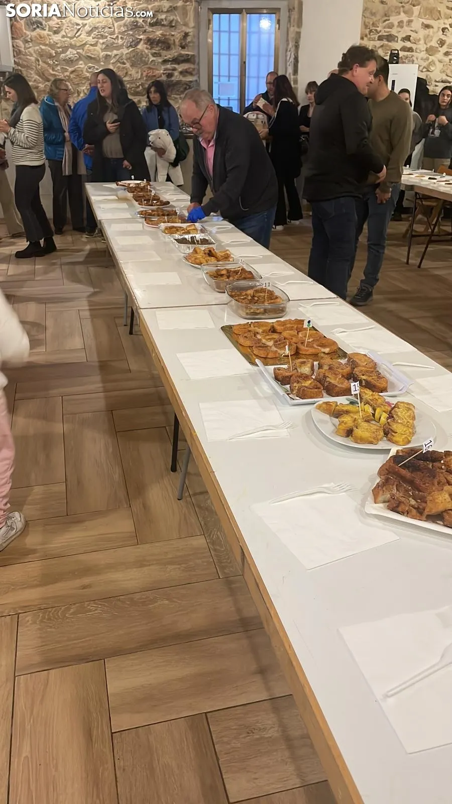 Una imagen del salón municipal este sábado. /SN