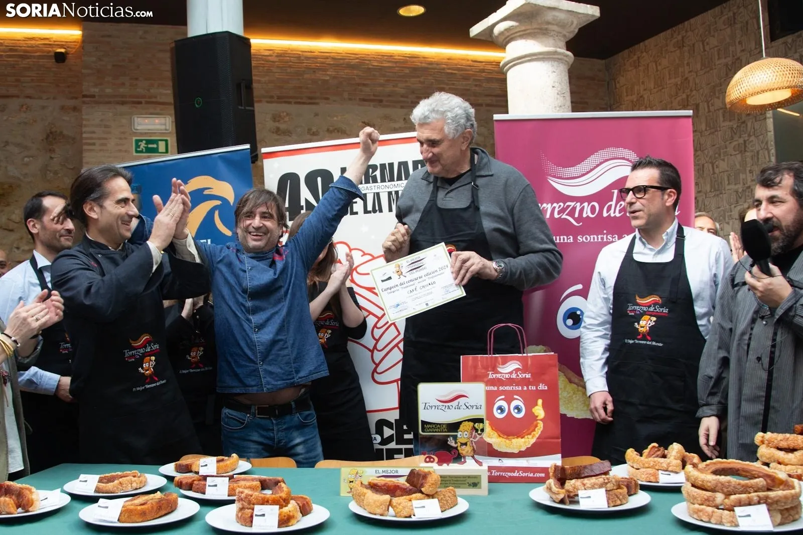 Final del concurso del Mejor Torrezno del Mundo. /María Ferrer
