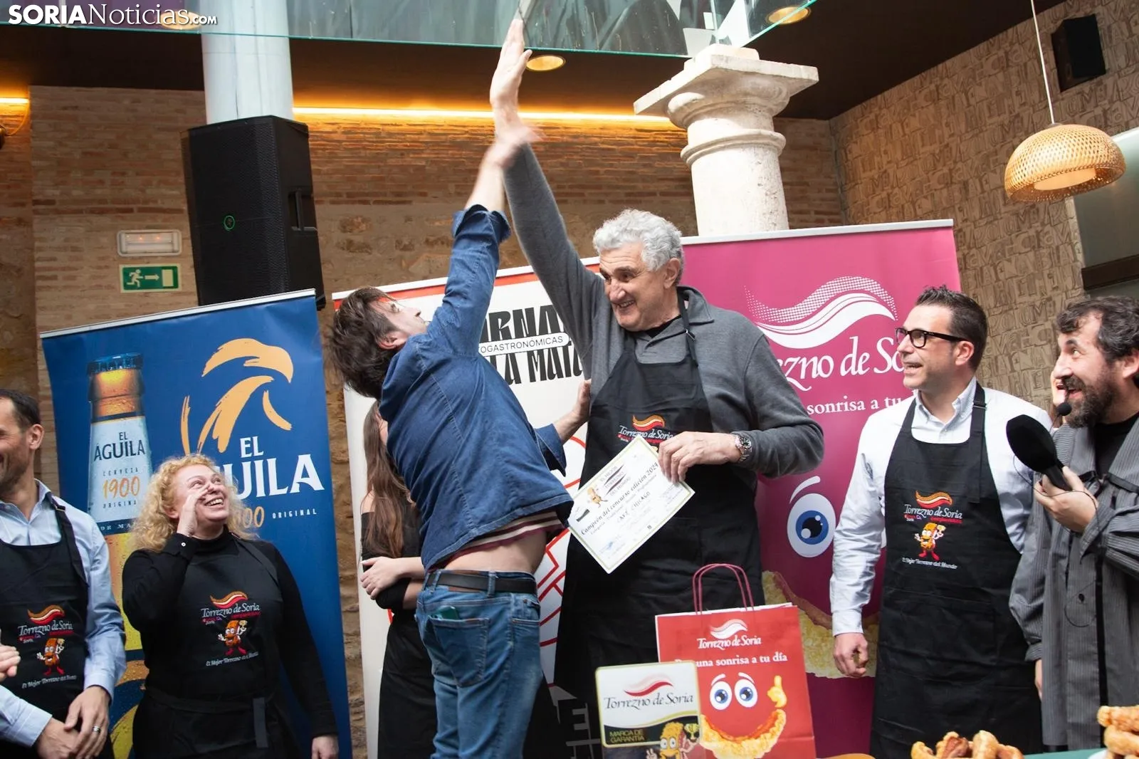 Final del concurso del Mejor Torrezno del Mundo. /María Ferrer