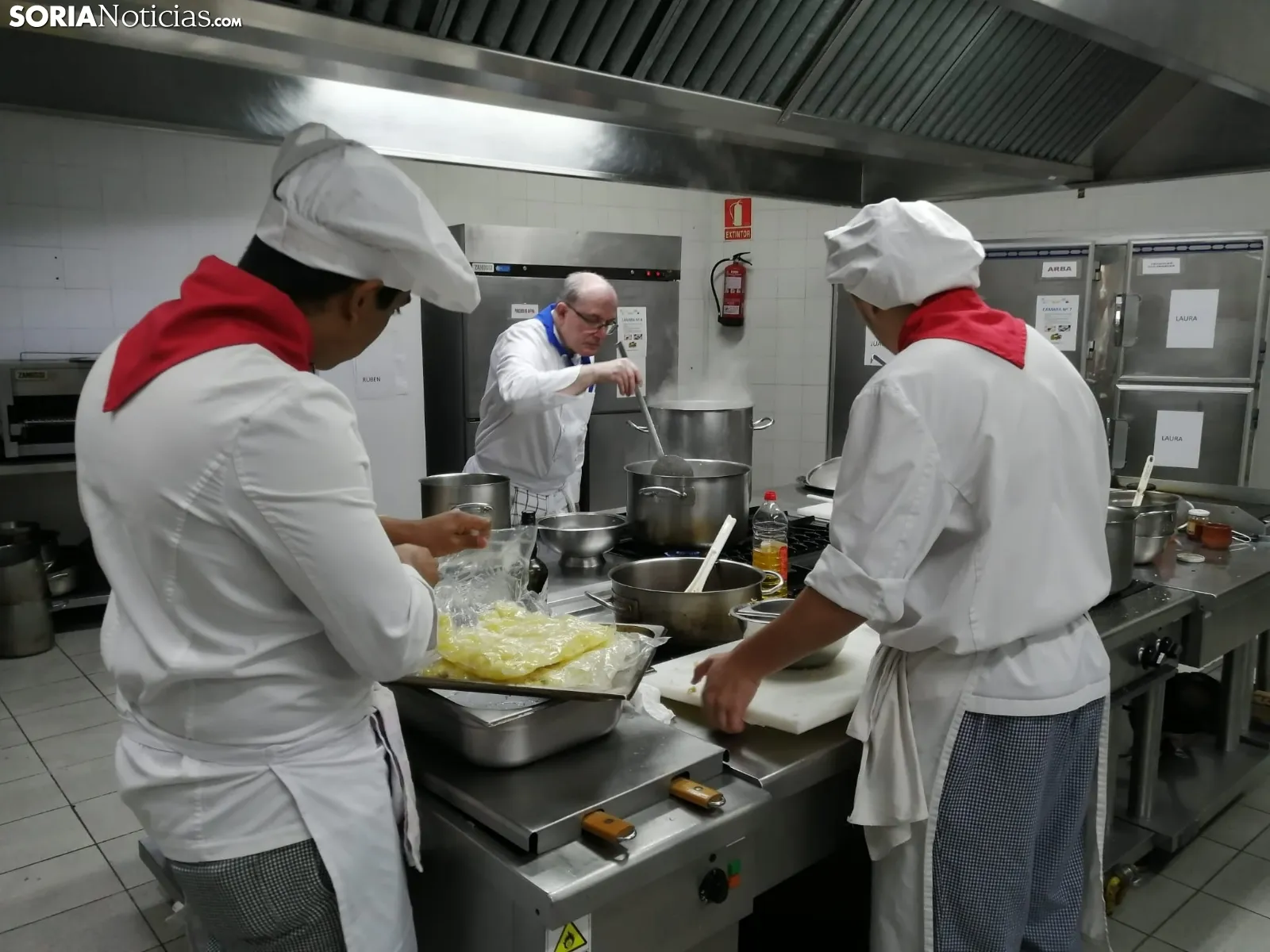 Programa 'Cocinando a ciegas'