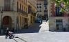 Una imagen de la calle Fuentes, que desemboca en la plaza Mayor de Soria. /GM