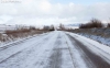 Una carretera de Tierras Altas afectada por la nieve en una imagen de archivo. /María Ferrer
