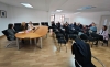 Una imagen de la jornada este viernes en la sede de la Delegación Territorial de la Junta en Soria. /Jta.