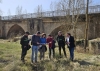 Trabajos preliminares para la ejecución de la obra del puente en Almazán.