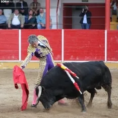 Corrida en Fitero. /Santos Gómez.