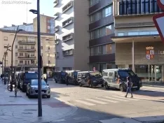 Policía Nacional a la espera en Soria. SN