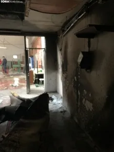 Una imagen del lugar del incendio. /SN