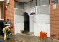 Una imagen del lugar del incendio. /SN