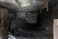 Una imagen del lugar del incendio. /SN