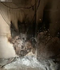 Una imagen del lugar del incendio. /SN