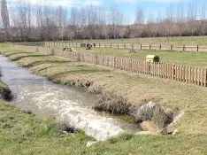 Márgenes del Ucero en El Burgo de Osma.