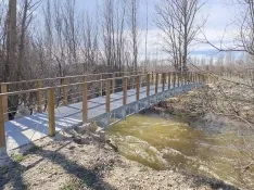 Márgenes del Ucero en El Burgo de Osma.