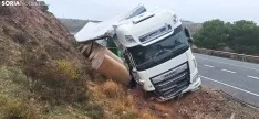 Rescate de un camión en la SO-20.
