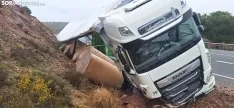 Rescate de un camión en la SO-20.