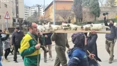 Manifestación por la ganadería extensiva. /SN