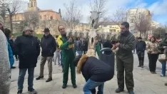 Manifestación por la ganadería extensiva. /SN