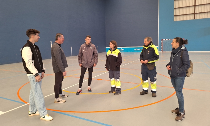 Almazán proporciona prácticas a alumnos en sus servicios municipales