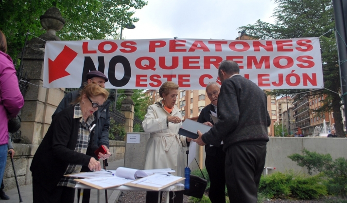 Los vecinos del alto del Espolón aclaran la sentencia del Contencioso