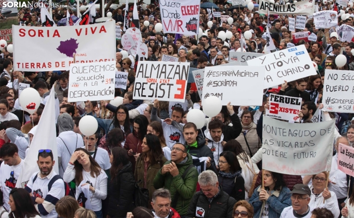 Cinco años de la manifestación de la Revuelta de la España Vaciada