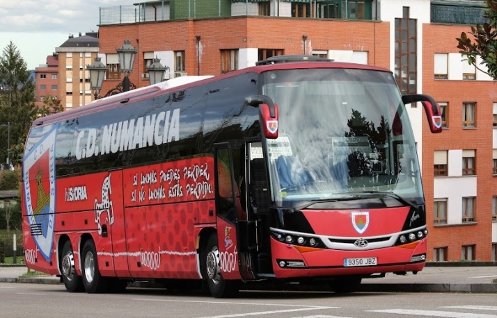 El Numancia pone un autobús gratis para el partido frente al Getafe 