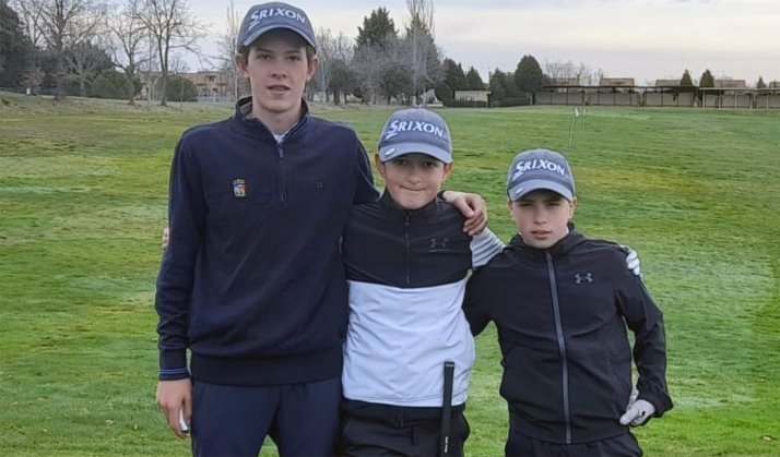Enzo Jiménez y Miguel López comparten la quinta plaza en el puntuable para los nacionales Sub 16, Infantil y Alevín 2024 de golf