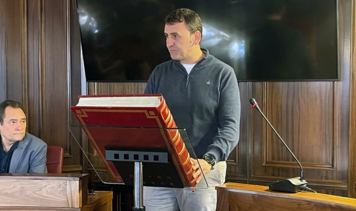 Goyo García, nuevo concejal de Industria y Empleo en el Ayuntamiento de Soria