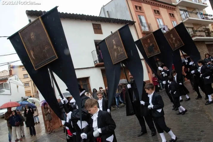 Procesión matinal Viernes Santo Ágreda