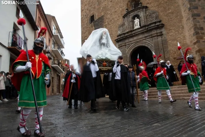 Procesión matinal Viernes Santo Ágreda