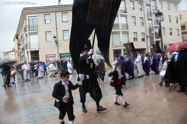 Procesión matinal Viernes Santo Ágreda