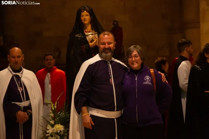 Procesión del Encuentro en Soria 2024