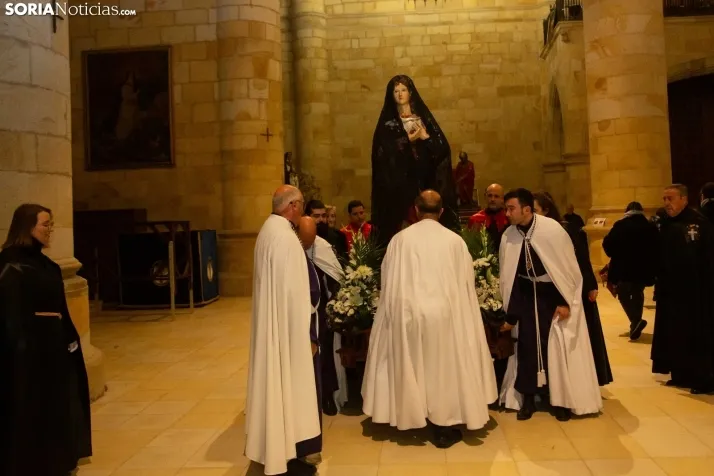 Procesión del Encuentro en Soria 2024