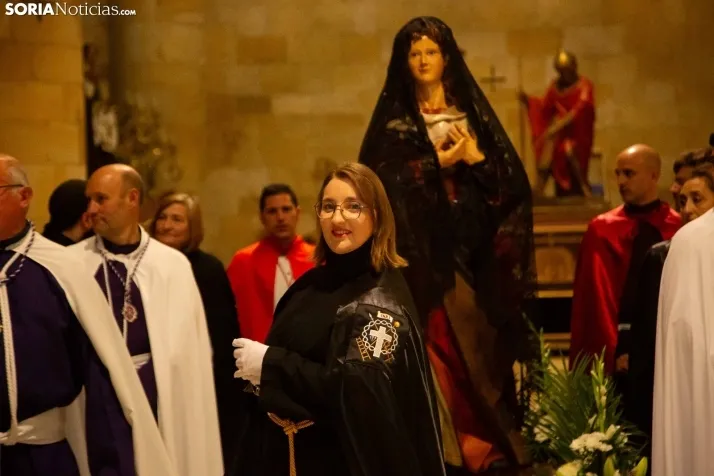 Procesión del Encuentro en Soria 2024