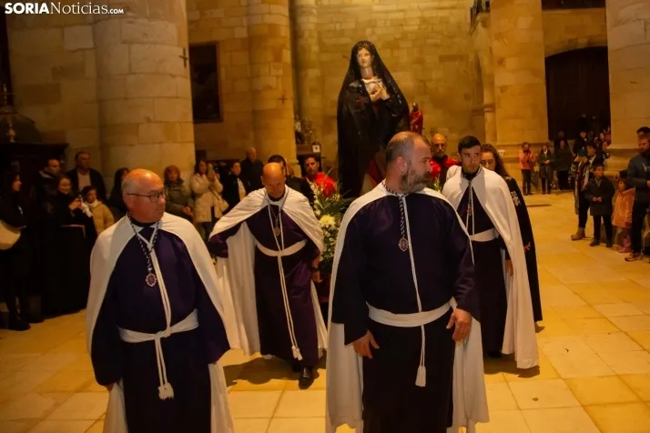 Procesión del Encuentro en Soria 2024