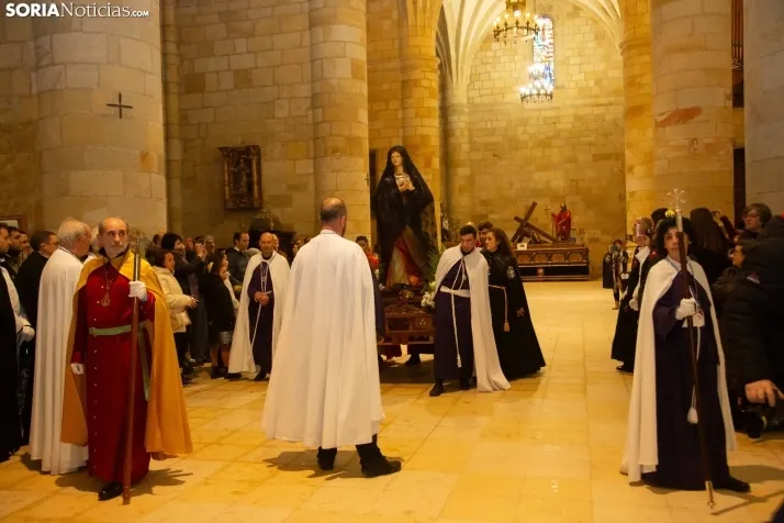 Procesión del Encuentro en Soria 2024