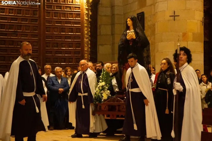 Procesión del Encuentro en Soria 2024