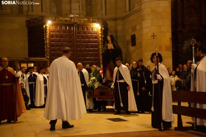 Procesión del Encuentro en Soria 2024