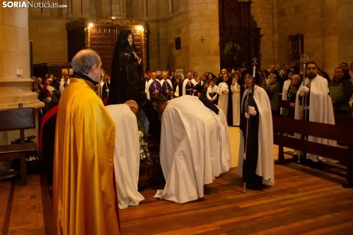 Procesión del Encuentro en Soria 2024