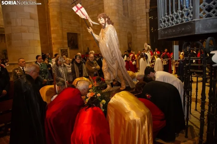 Procesión del Encuentro en Soria 2024