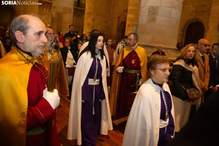 Procesión del Encuentro en Soria 2024