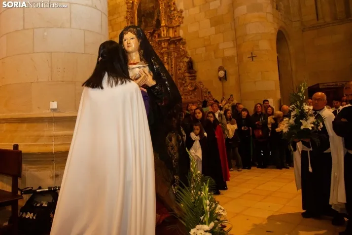 Procesión del Encuentro en Soria 2024