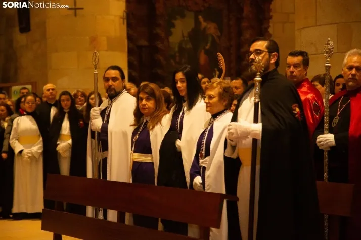 Procesión del Encuentro en Soria 2024