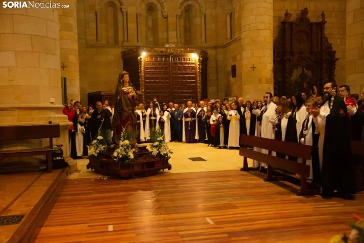 Procesión del Encuentro en Soria 2024